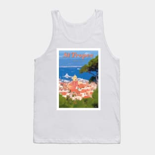 Saint Tropez, French Riviera France Tank Top